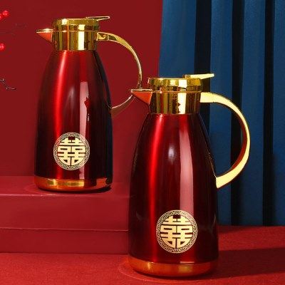 水壶结婚陪嫁一对保温壶暖壶家用热水嫁妆物品女方全套用品大全,节庆用品/礼品,婚房装扮用品,淘宝优惠券,粉丝福利购,淘宝优惠卷