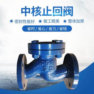 不锈钢止回阀 碳钢法兰卧式止回阀 逆止防倒流阀旋启式止回阀