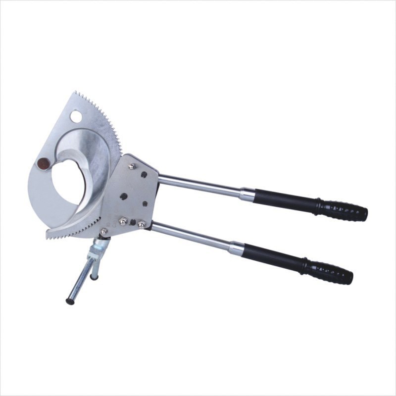 棘轮式手动电缆剪 130mm 电y缆钳 机械式铠装电缆剪 XD-130A