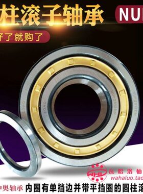 带垫圈圆柱滚子轴承NUP203 204 205 206 207 208 209 210 211EM