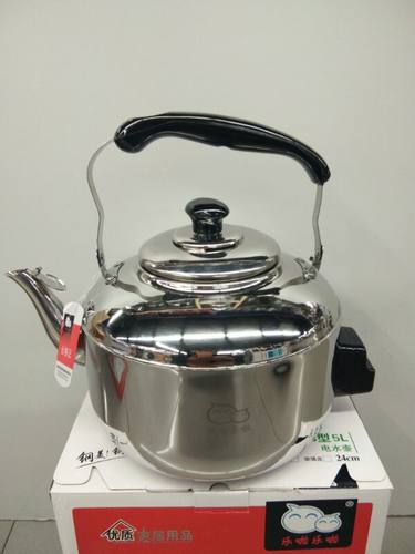 钢美4Lc/ 5L/6L优质不锈钢电水壶防干烧带鸣叫电热水壶