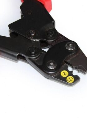 中国动接线钳小型裸7端子压线钳多功能压接钳手压线钳hs1ma 1.252