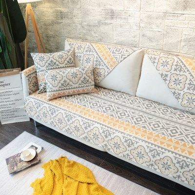 民族风棉麻沙发垫布艺四季通用老粗布全棉现代简约沙发套罩巾定制,居家布艺,沙发垫,淘宝优惠券,粉丝福利购,淘宝优惠卷