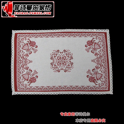 老粗布棉亚麻布艺沙发坐r垫扶手巾枕巾床头柜微波炉盖布双面用包