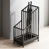 雨伞收纳架家用入户门口雨伞桶商用放伞神器雨伞存放沥水放置物架