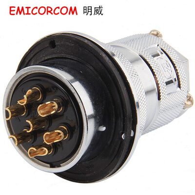 GX40-2P 航空插头 40M-2E 40M-2A 2芯 插头 连接器