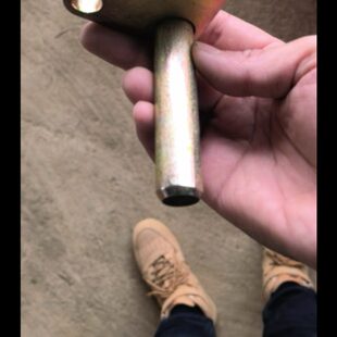 艾禾旋耕机配件 艾禾旋耕机托板销轴