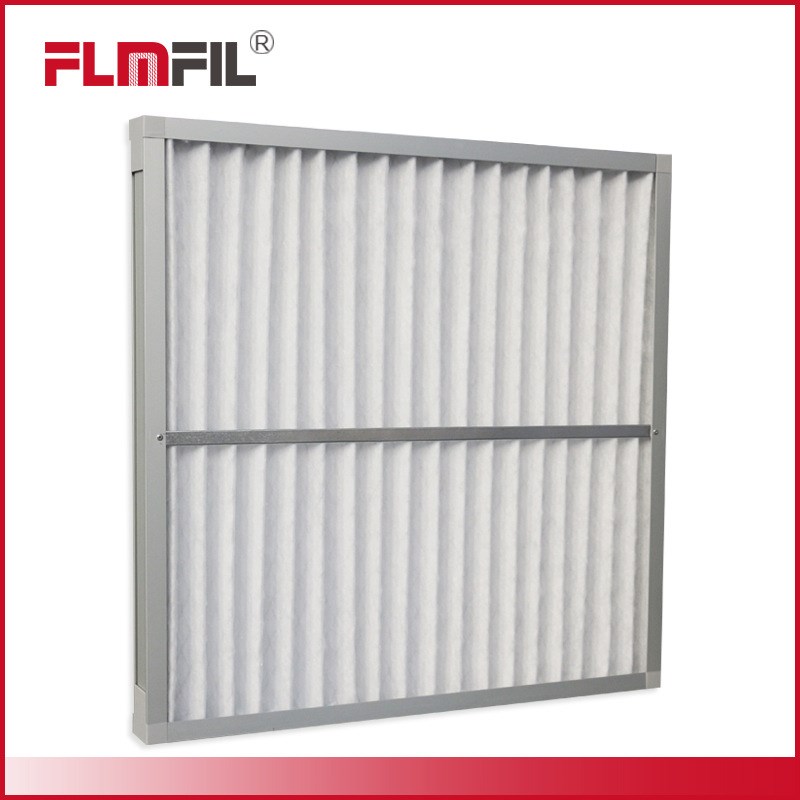 生产G3 dG4 MERV8 MERV11铝框折叠式初效过滤网过滤器 板式过滤网