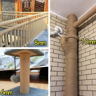 装修包柱子的装饰室内方柱圆柱缠绕卫生间管道麻绳房间改造创意