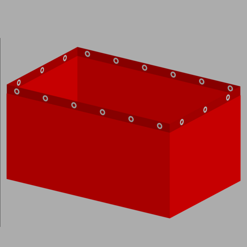 加厚帆布鱼池带支架折叠s蓄水池游泳池户内外大型水产养殖鱼虾水