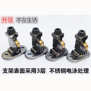 一套铜顶轮包邮好升降晾衣架配件太手摇器防滑定向轮转复滑太