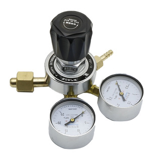 YQY 12氧气全铜大阀体减压器调压器压力表乙炔213气体钢瓶阀稳压