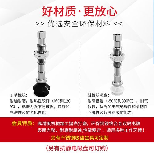 SZB10N-EI40RA6-M10真空吸盘SZB10/13/16/20/25/32WS-EI40RA6-M10