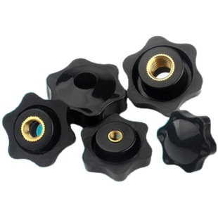 M10 五星把手内牙 M14 M12 M16 梅花胶头手拧螺丝螺母M4