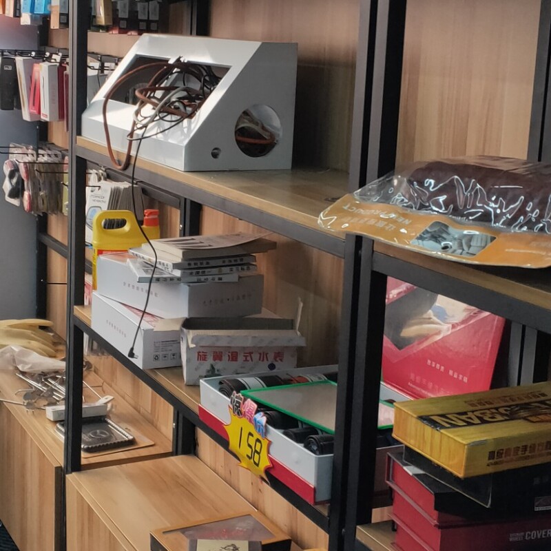 货架展示柜创意发光烤漆定制化妆品玻璃陈列简约饰品柜子样品现代