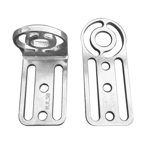 机械手治具金具夹具L型单双槽气缸固定板吸盘座支架L5075/100/150