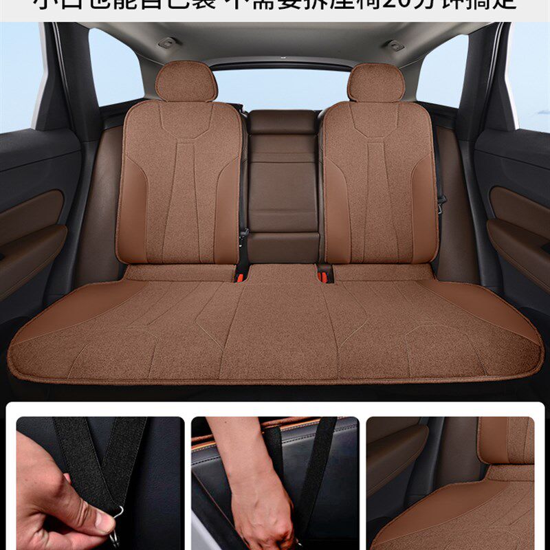 沃尔沃xc60汽车坐垫s90 xc40 s60专用座套座椅套四季座垫座椅垫套