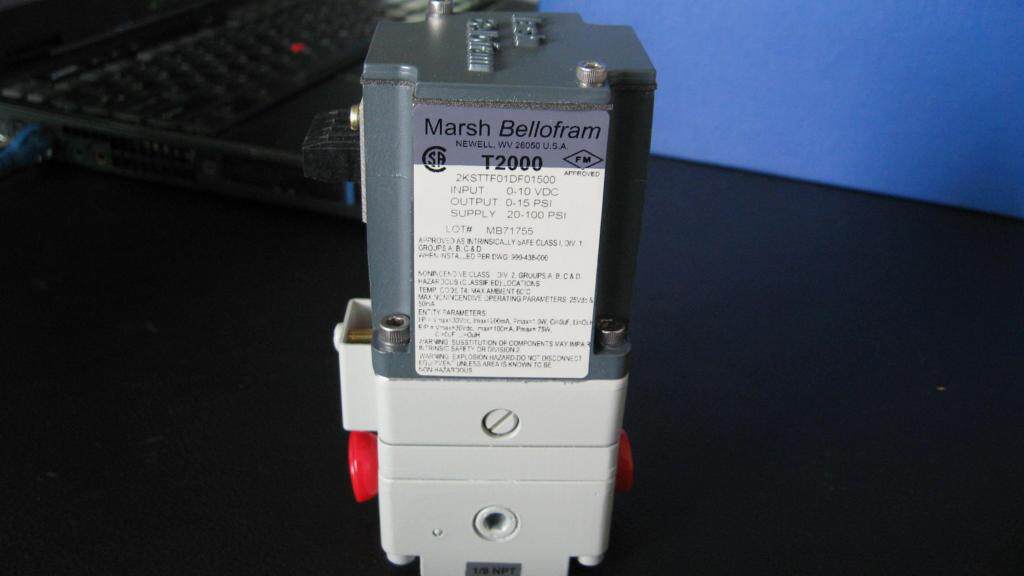 Bellofram原装T2000电气比例阀2K-STTF-42DF060-00 电气转换器