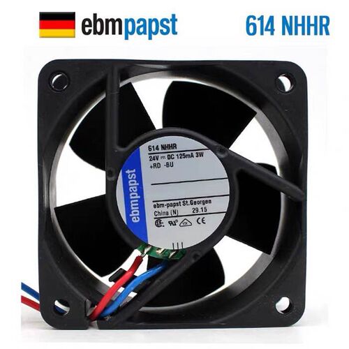 614NHHR 614NGHH 全新 ebm papst 24V 514F 614F 变频器轴流风扇