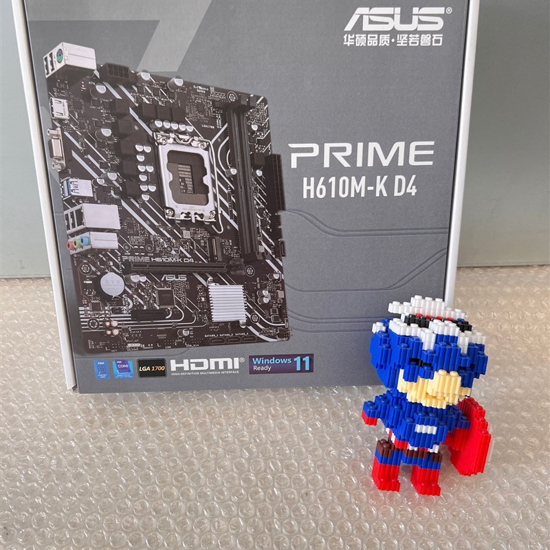 赛扬G6900 全新散片12代CPU选配华硕华擎H610M -K -A M.2主板套装图片