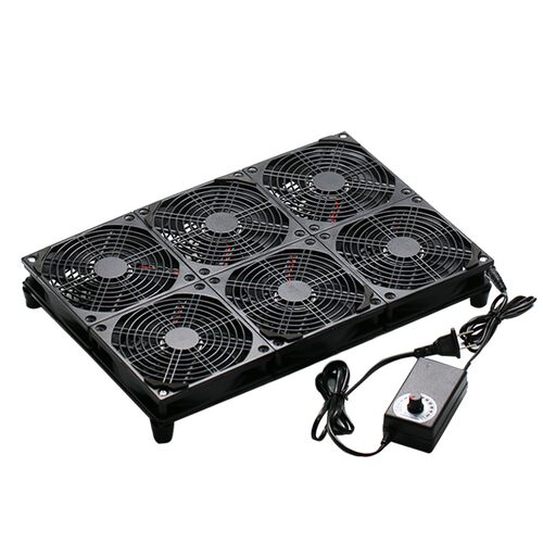 静音大风量 可调速游戏笔记本底座散热器 GT/RT-AC5300路由器风扇