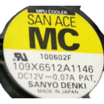 SAN ACE 6.5厘米CPU风扇 109X6512A1146 109X6512H1186 12V