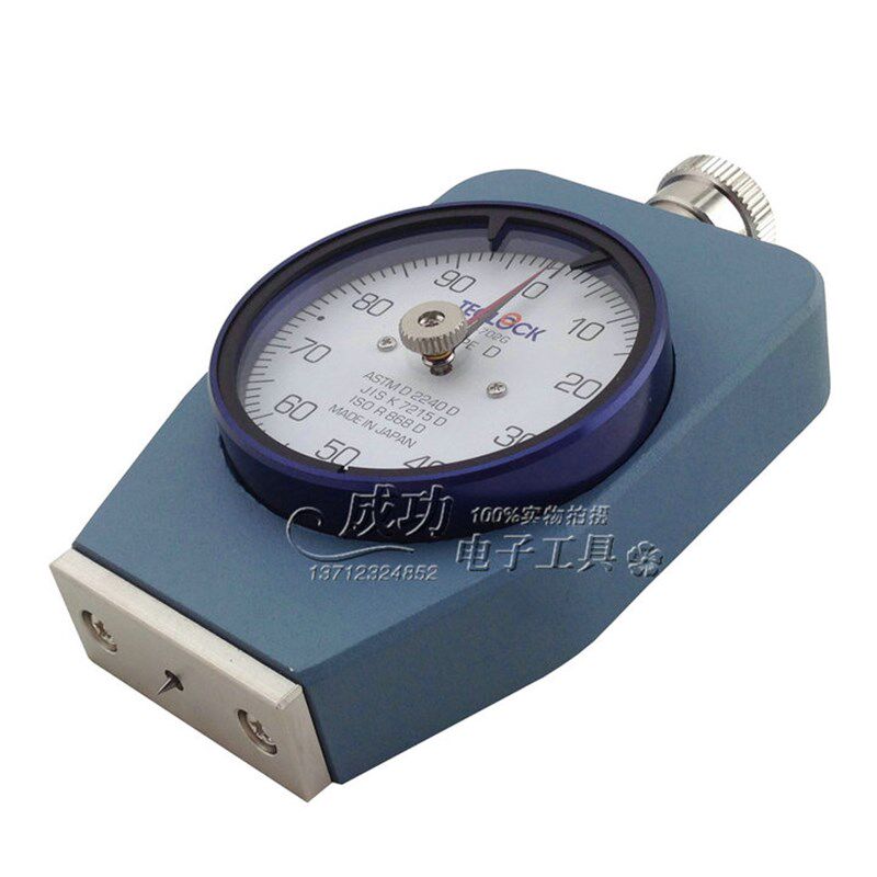 原装正品日本得乐TECLOCK GS-702g橡胶硬度计 邵氏D型硬度计