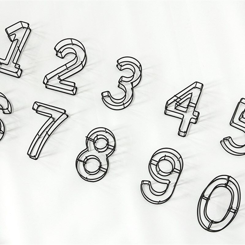 东栖DONGXI铁艺3D 字母立体数字店铺装饰字广告字手工制