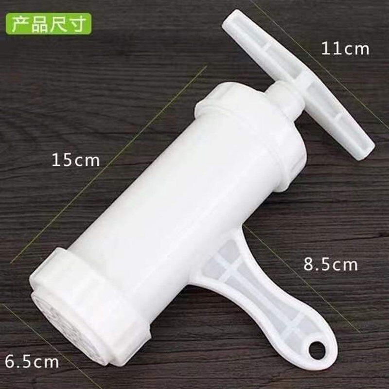 莜面窝窝饸饹压面机家用手动小型塑料手摇手拧压面器家用面条机