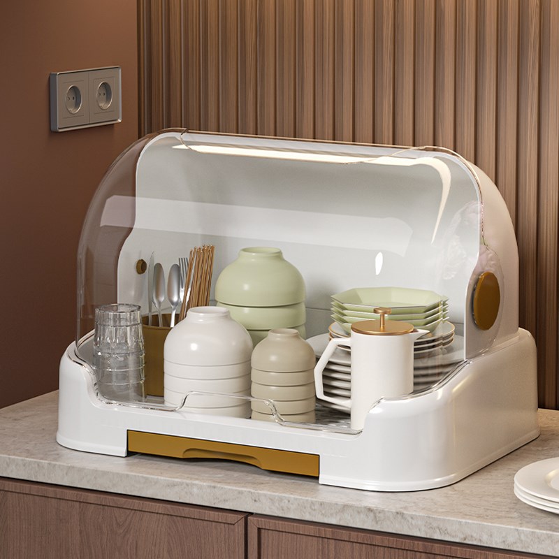 碗筷餐具收纳盒厨房置p物架放碗碟子盘子收纳架碗架台面碗碟沥水