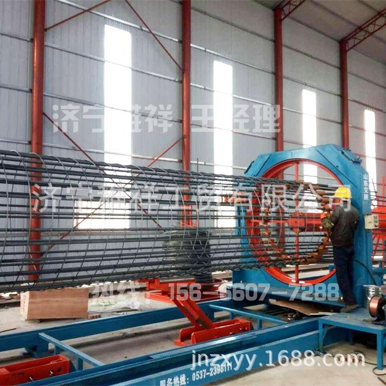 全自动一体数控钢筋笼滚焊机 灌注桩骨架滚焊机 尺寸卷笼机