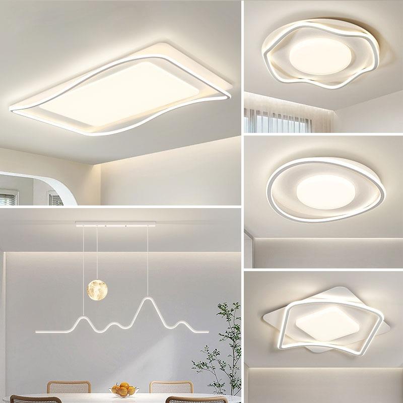 吸顶灯led超薄全光谱卧室灯北欧家用简约现代厨房书房阳台客厅灯