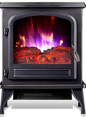 lpaca阿尔帕克电壁炉独立式电壁炉带暖气三面可视火焰家用单开门