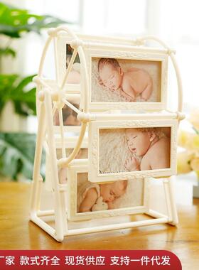 摩天轮相框摆台影楼创意展示道具办公桌房间床头电视柜装饰品摆件