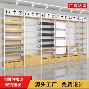 名创款优品商超货架饰品精品店展示架文具宠物店陈列价样品间货柜