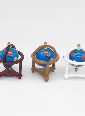 1：12迷你娃娃屋小家具迷你小型摆件书房客厅摆件微缩袖珍三色球