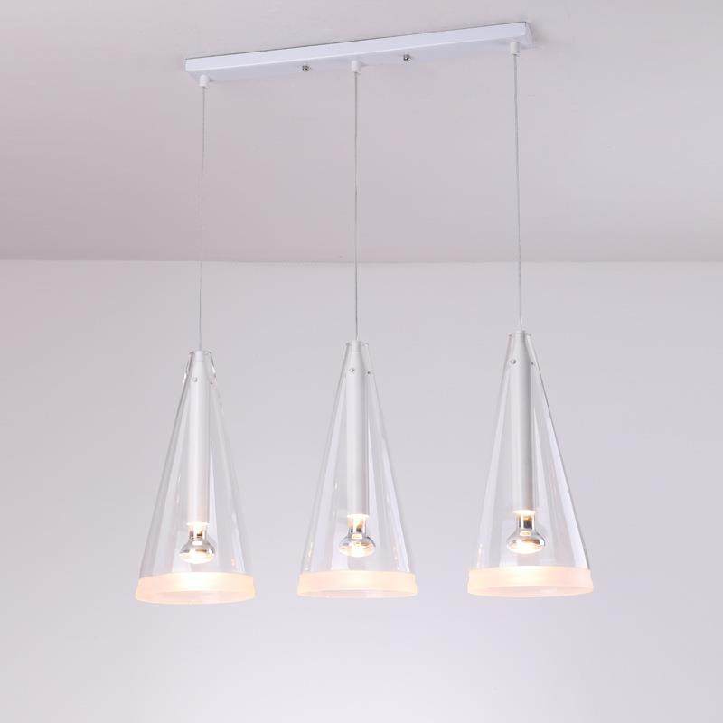 北欧吊灯现代简约办公室吊灯新款餐厅吊灯长方形水晶玻璃装饰灯具,家装灯饰光源,智能吊灯,淘宝优惠券,粉丝福利购,淘宝优惠卷