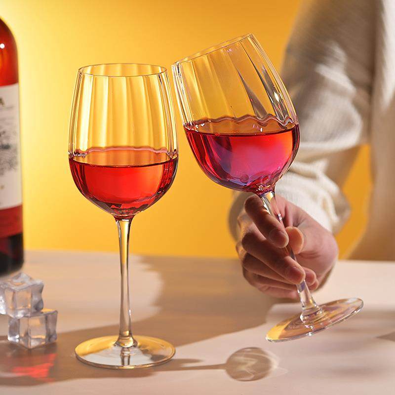 彩虹红酒杯套装家用高脚杯子炫彩起泡杯电镀水晶玻璃酒杯渐变变色,餐饮具,异形/个性酒杯,淘宝优惠券,粉丝福利购,淘宝优惠卷