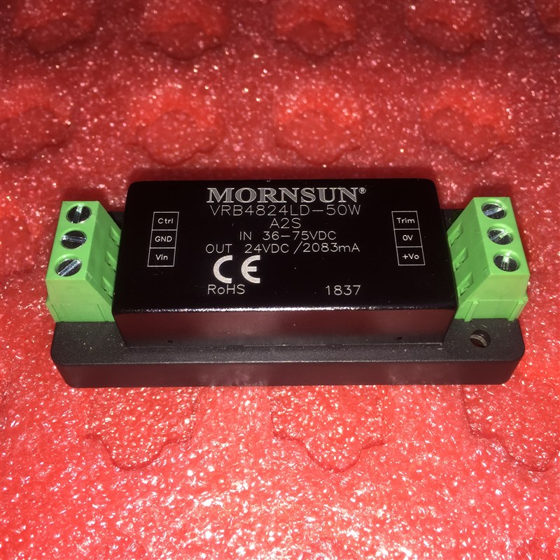 VRB4824LD-50WA2S金升阳DC-DC电源模块48V转24V2A带接线端子正品