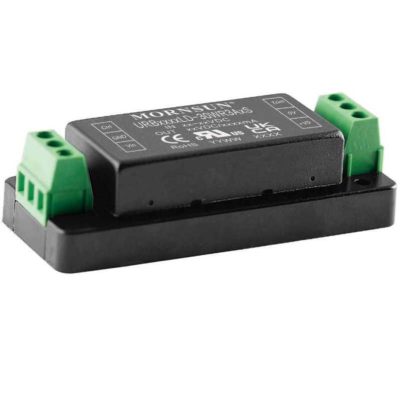 URA2405LD-30WR3A2S金升阳DC-DC电源模块9-36V转正负5V1.25A底座