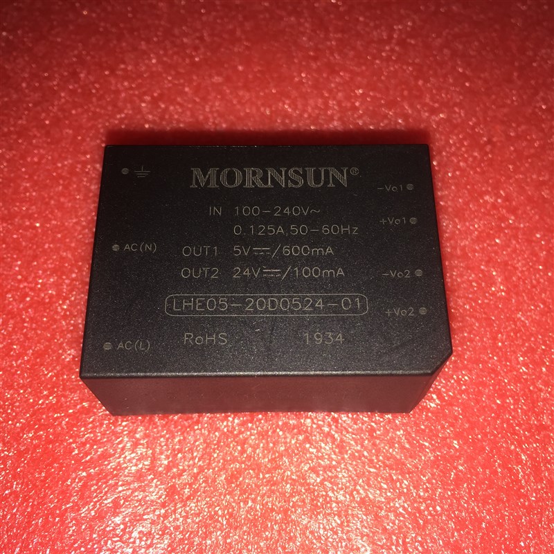 LHE05-20D0524-01金升阳AC-DC电源85-264V转+5V600mA +24V100mA