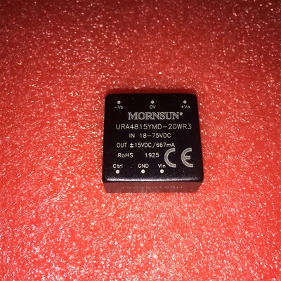 URA4815YMD-20WR3金升阳DC-DC电源模块18-75V转正负15V667mA 20W
