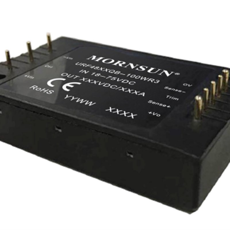 URF4848QB-100WR3金升阳DC-DC电源模块18-75V转48V2.1A 100W原装