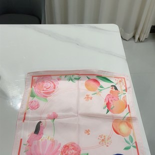 美丽 D40cm手绢随身携带也可收藏 凡士L手巾聚酯纤维40