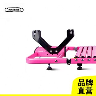 骑行台 一代训练台前叉升级配件 滑步车训练台前叉夹子改装件