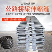 F型异型钢毛勒缝地面伸缩缝橡胶支座胶条 公路桥梁伸缩缝GQF