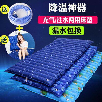 水床垫家用夏季水床坐垫水席学生宿舍单人床降温凉垫注水一件