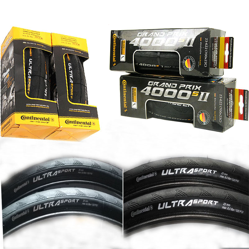 Continentalk马牌公路自行车外胎700*23C 25/28死飞四季轮胎GP500