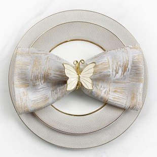 口布酒店专用餐巾布折花高级感不掉毛高档餐厅西餐巾小方巾擦杯布