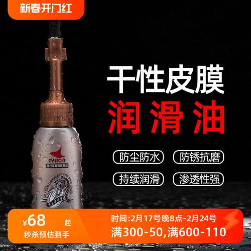 赛领CYLION 山地自行车干性皮膜油防锈润滑剂自行车链条油